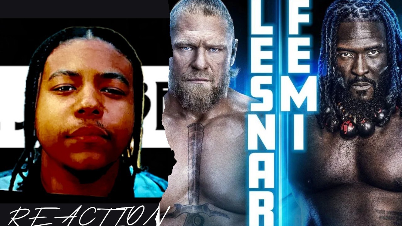 WWE Brock Lesnar Vs Oba Femi REACTION (2026)