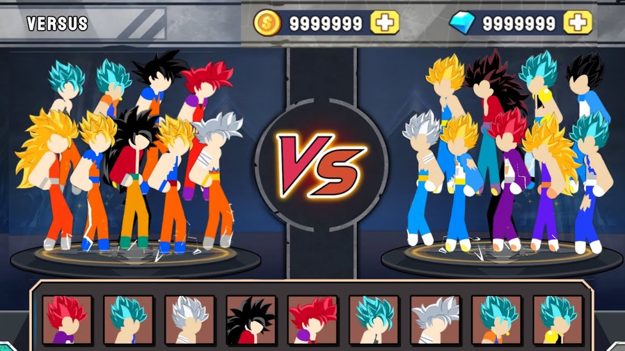 Stickman Warriors All Characters Unlocked! | Unlimited Shop, Coins, Diamonds!!!