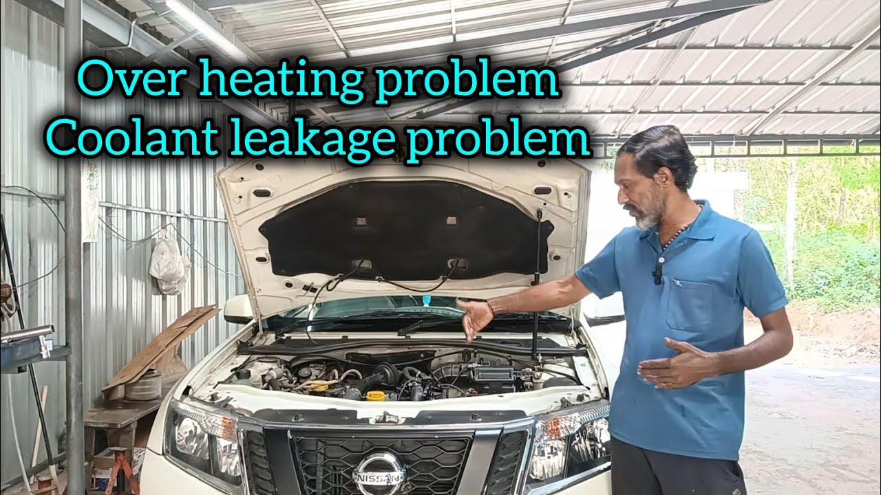 nissan terrano overheating || coolant leakage problem
