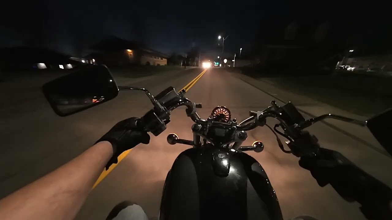 Late Nights and Bikes ( Solo Ride) 