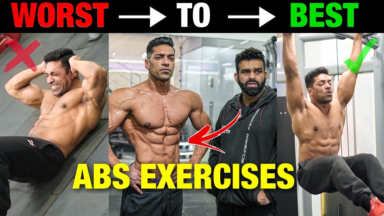 BEST & WORST ABS EXERCISE | Six Pack Abs Workout