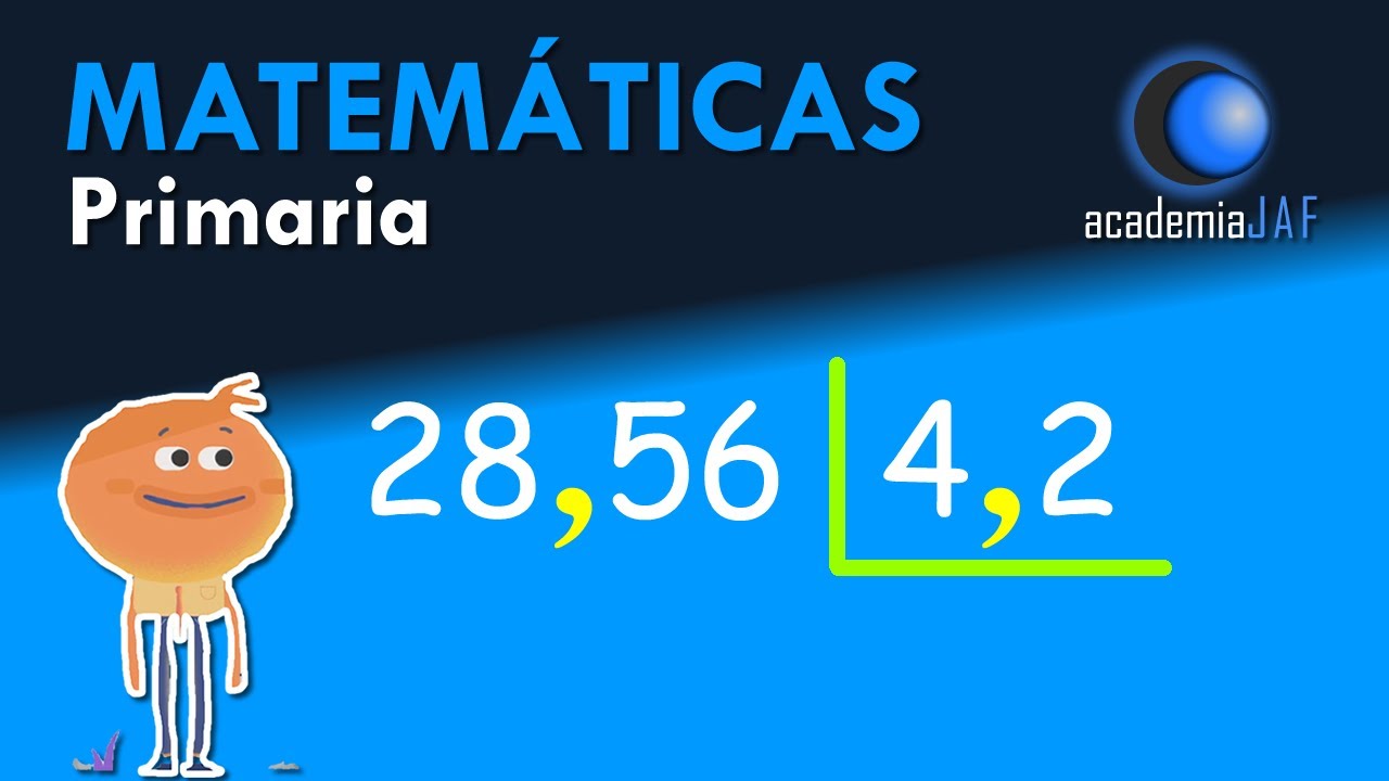 Divisi&oacute;n de 2 n&uacute;meros decimales