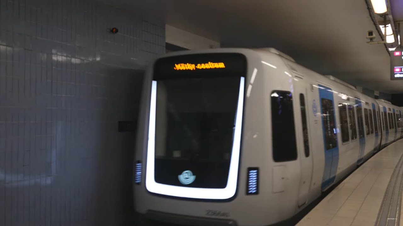 Sweden, Stockholm, 1X subway, 1X train ride from Slussen to Odenplan