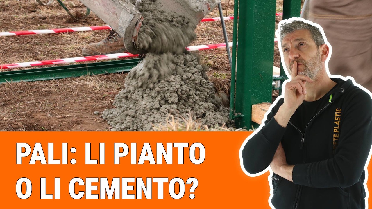 C’è chi i pali da recinzione li pianta solo nel terreno