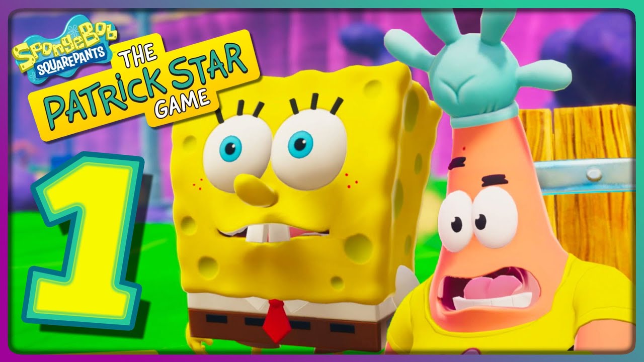 SpongeBob SquarePants: The Patrick Star Game Walkthrough Part 1 (PS5)