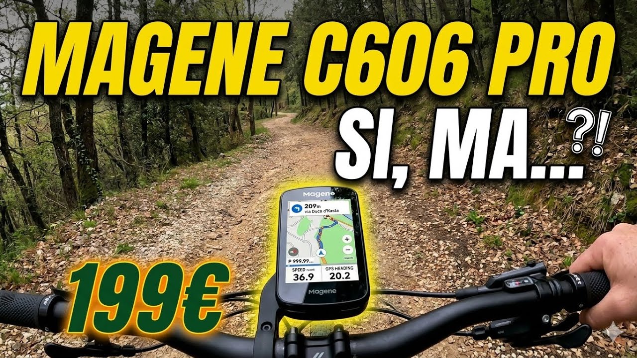 Ciclo Computer MAGENE C606 Pro | Garmin deve temerlo? #gps #garmin #cycle