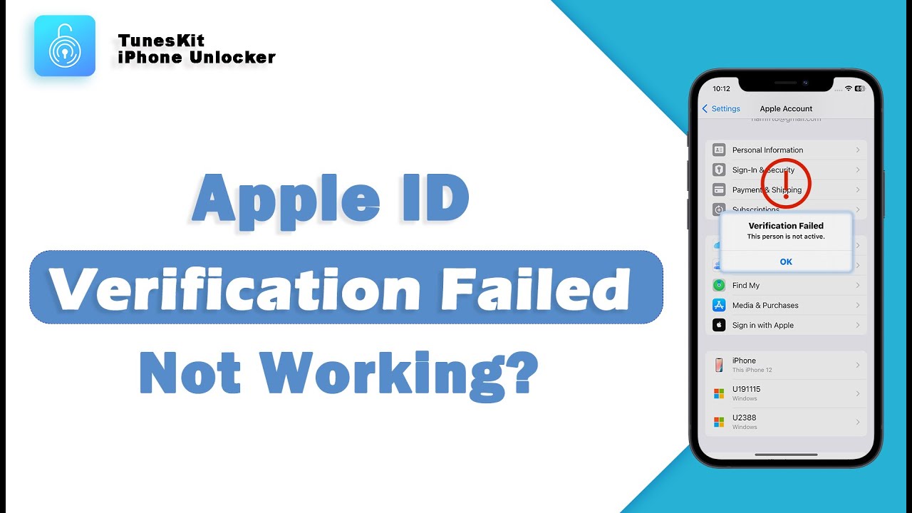How to Fix Apple ID Verification Failed/Not Working