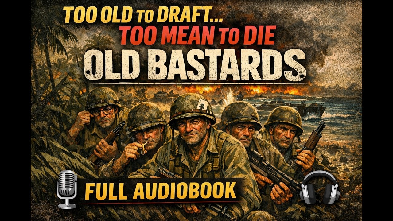 🎖️ OLD BASTARDS – A Gritty WWII Audiobook About Men Too Old for War… But Too Mean to Die 💥🌴