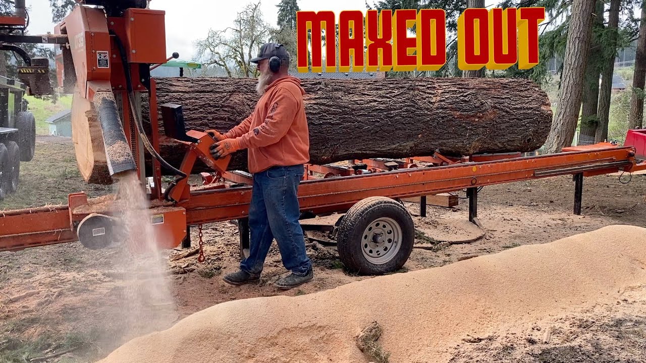 On-Site Milling; GIANT Douglas Fir