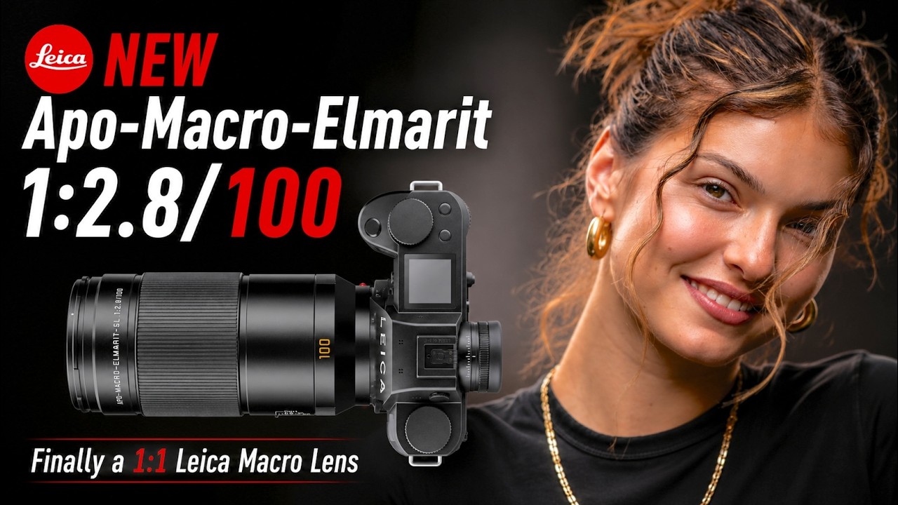 NEW Leica Apo-Macro-Elmarit-SL 2.8/100 - Macro, Close-up, Portrait & Half-Body Shots
