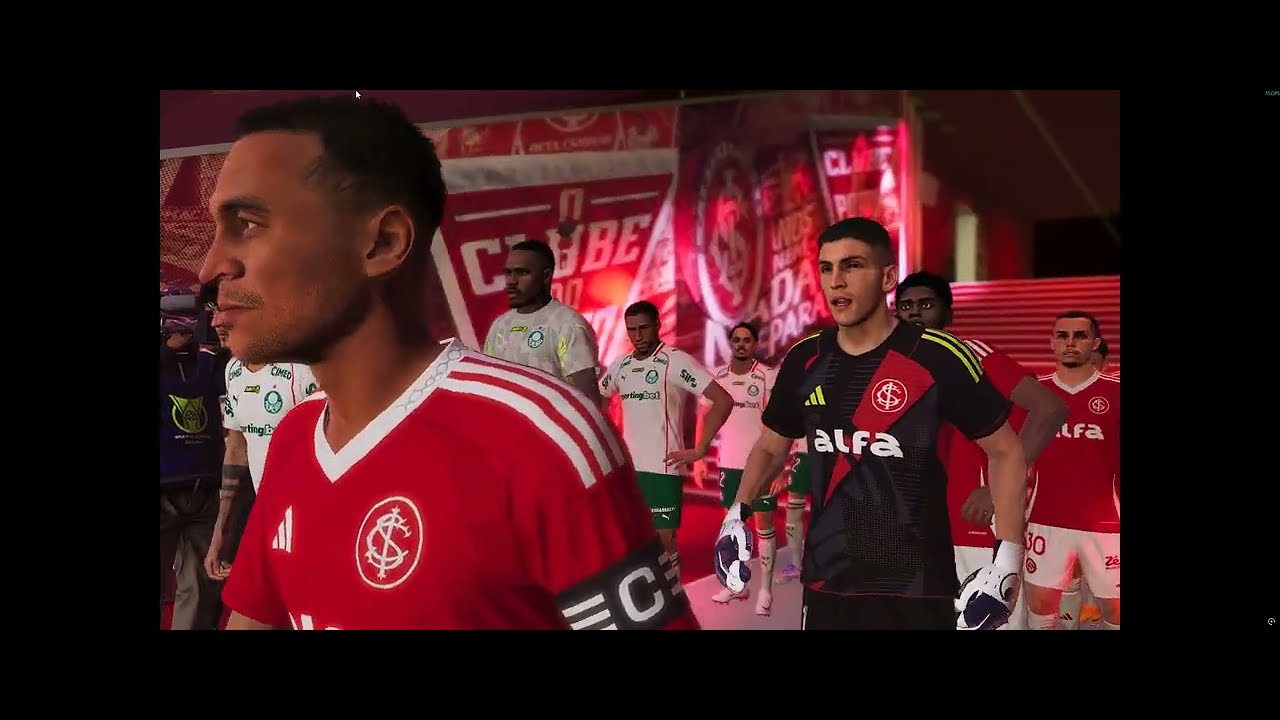 Brasileirão Internacional x Palmeiras no Pes
