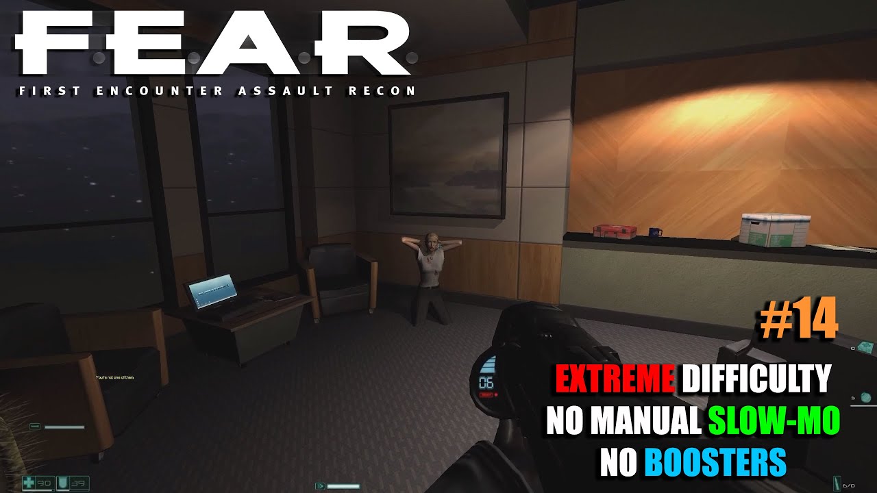 F.E.A.R. - 14 - Redirection - Alice Wade (EXTREME, NO MANUAL SLOW MO, NO BOOSTERS)