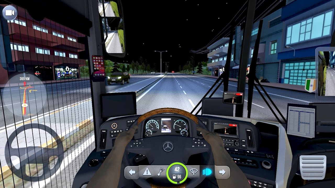 Bus simulator ultimate ! Luxurious - Mercedes-benz /zuuks gameplay video in hd