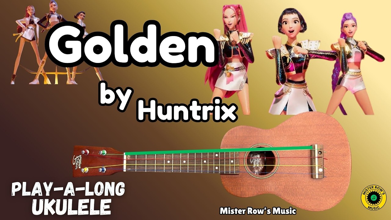 GOLDEN | KPop Demon Hunters | Huntrix | Ukulele |