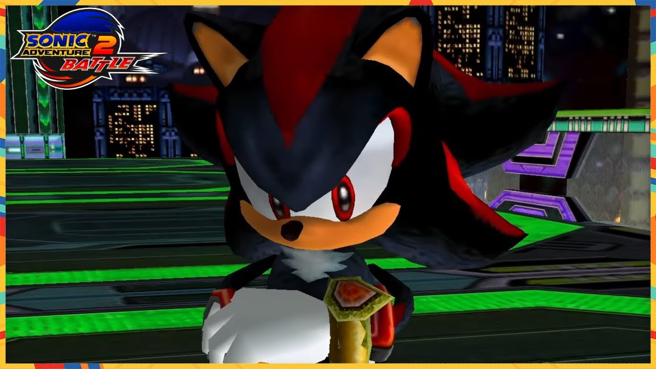 Sonic Adventure 2 Battle - Final Chase (1st Mission, A-Rank) Shadow gameplay