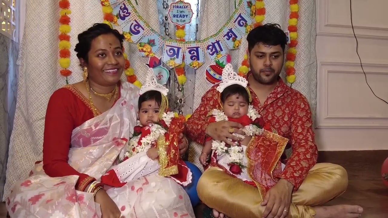 Dhriti Routh and Aishi Routh Rice Ceremony II HD II 2026
