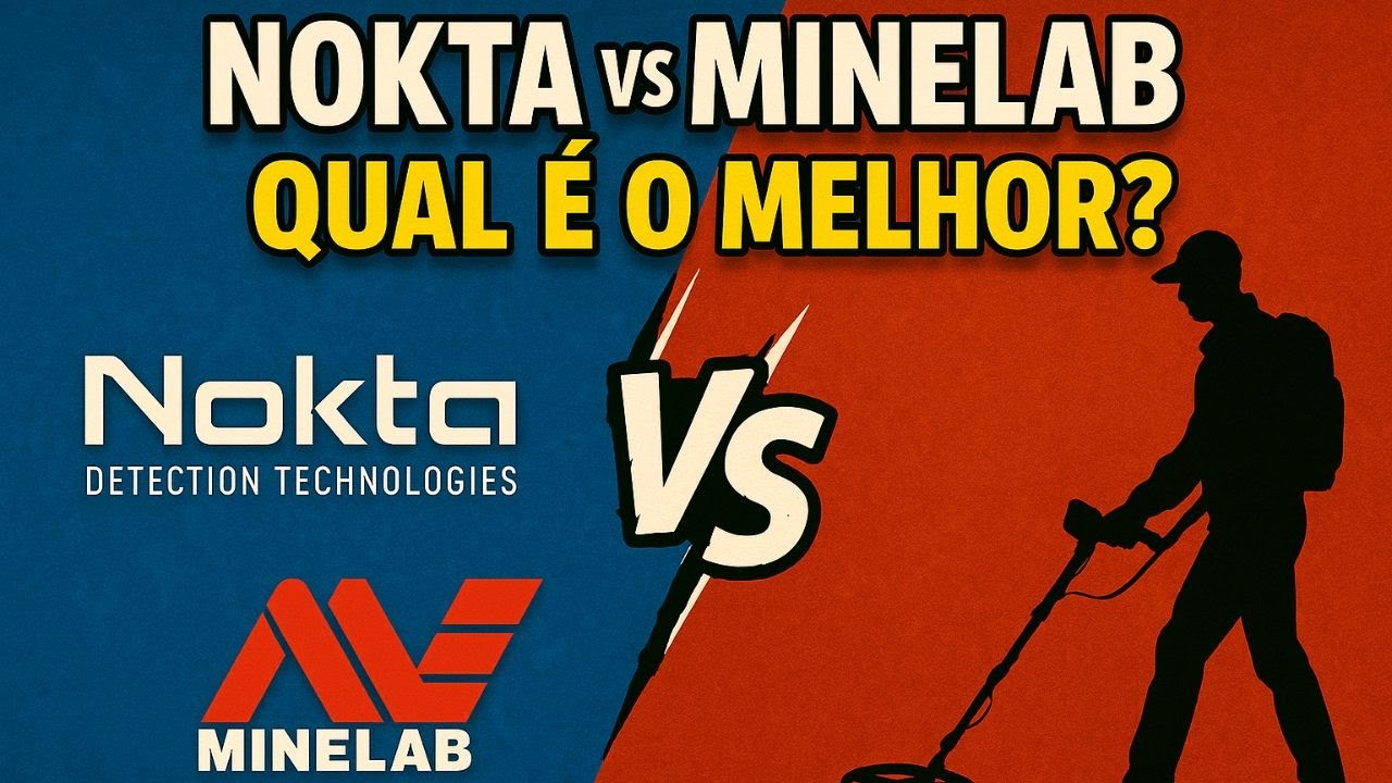 Comparando todos os Detectores de Metais Nokta e Minelab