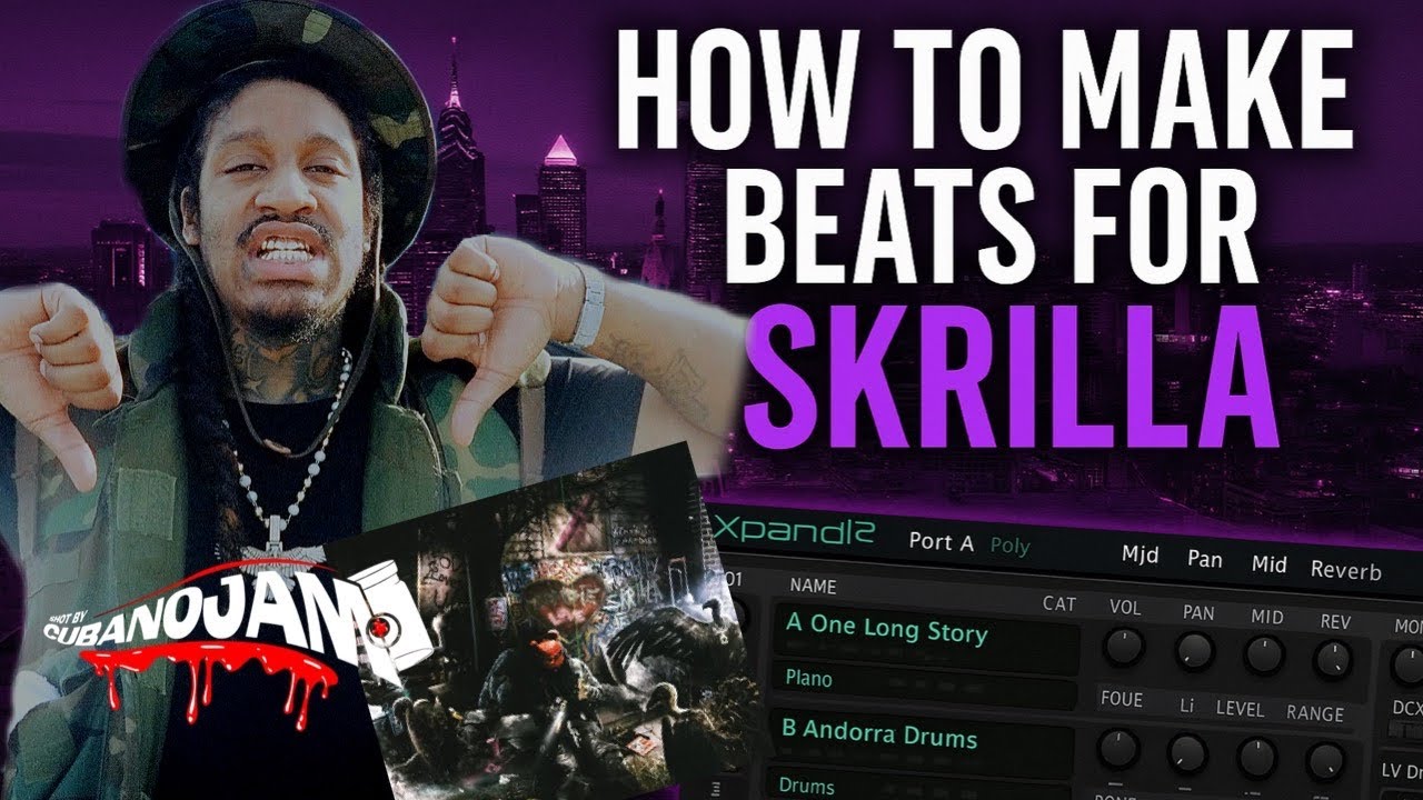 How to make beats for Skrilla FROM SCRATCH | Fl studio Tutorial 2025