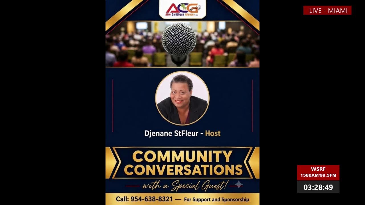 Conversation Communautaire avec DJENANE SAINT FLEUR 9-17-2026