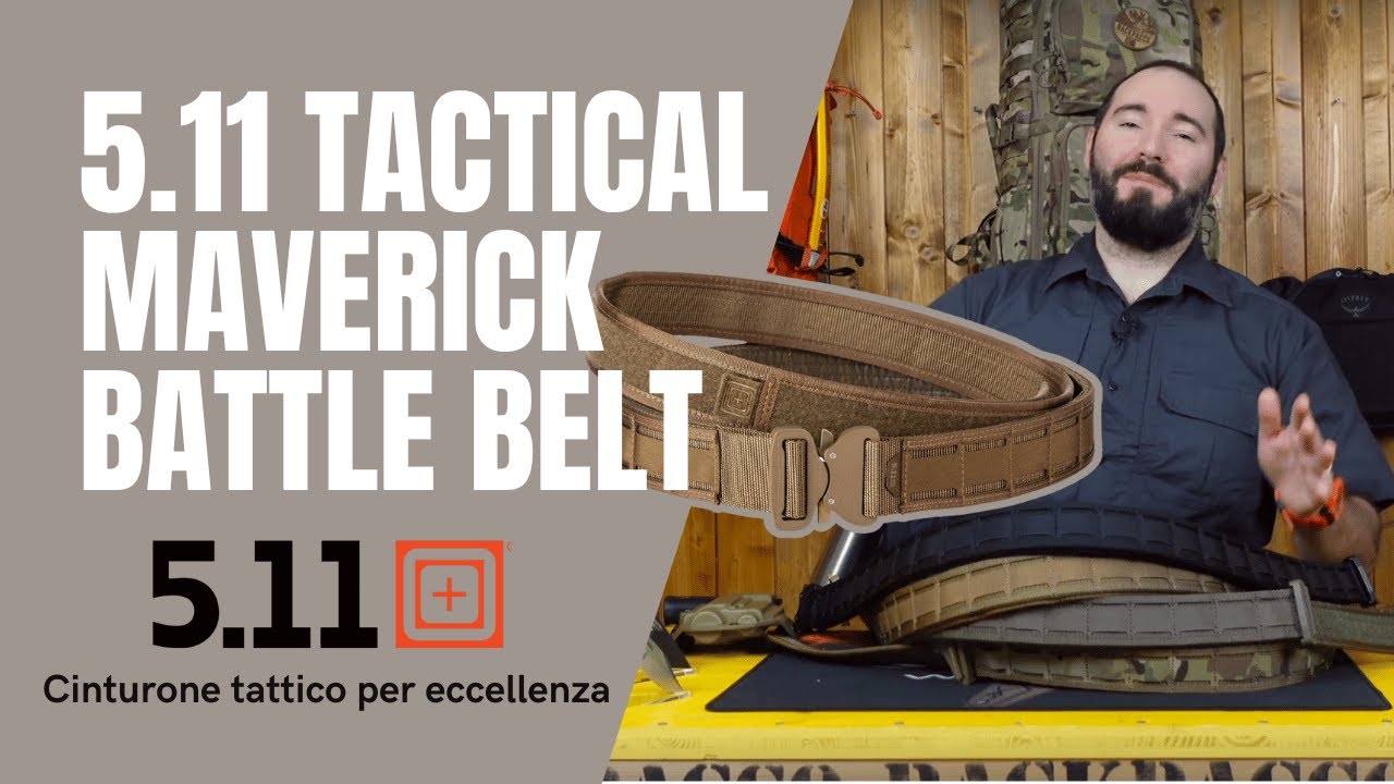 5.11 MAVERICK BELT - SIAMO ALLA PERFEZIONE - RECENSIONE COMPLETA