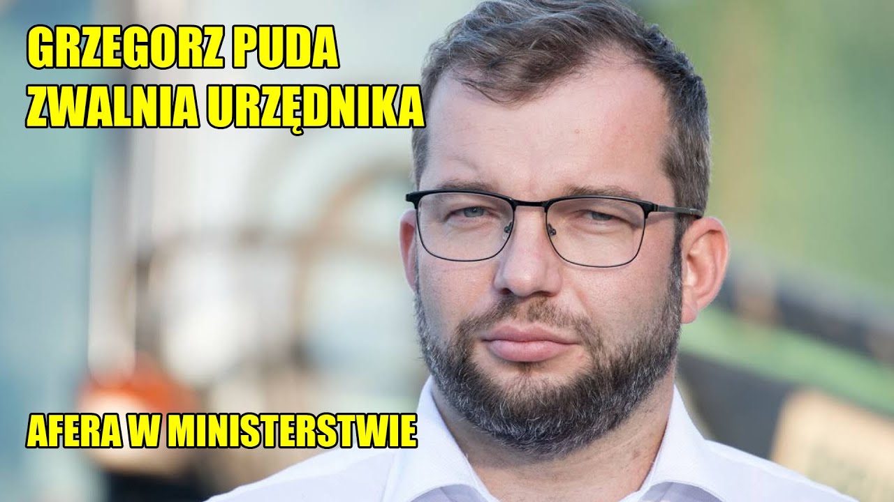 GRZEGORZ PUDA zwalnia urzędnika przez BRAK OBSŁUGI VIP NA LOTNISKU