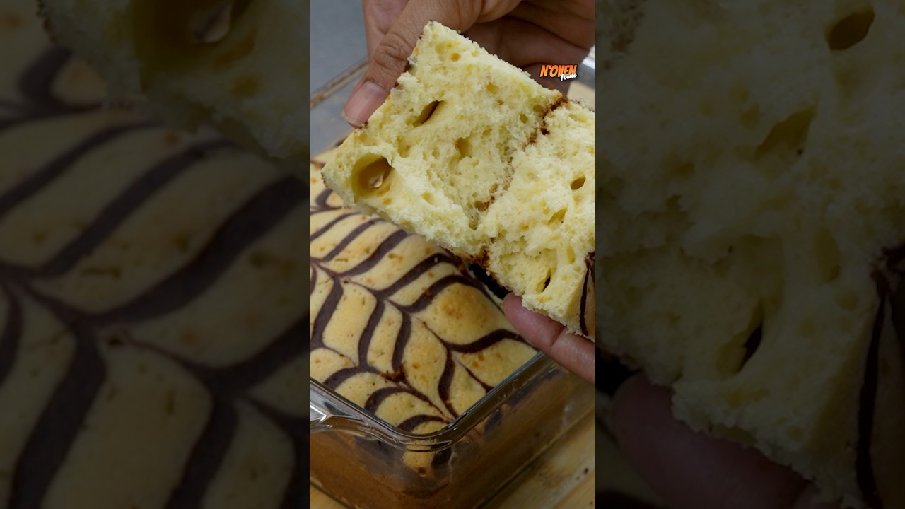 Прекрасный ванильный торт 😍 | Торт в форме для карри | Без духовки #шоколадныйторт #ванильныйторт