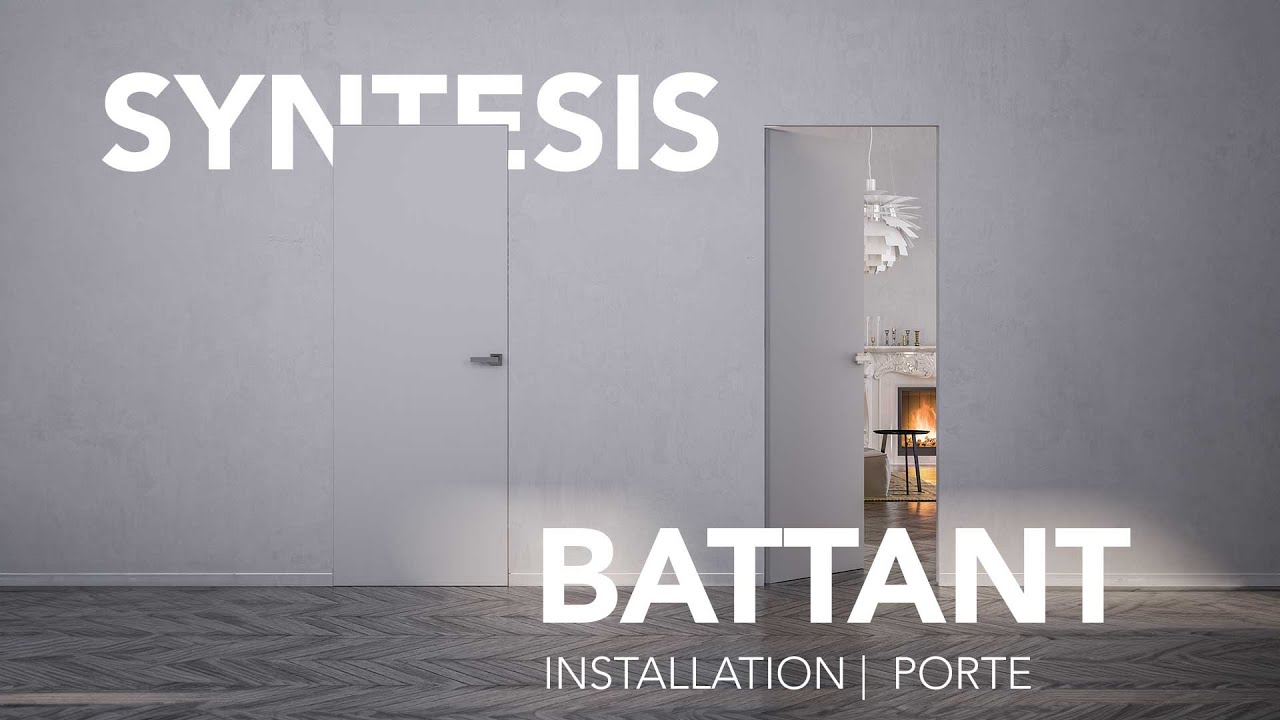 Syntesis Battant | Installation du panneau de porte