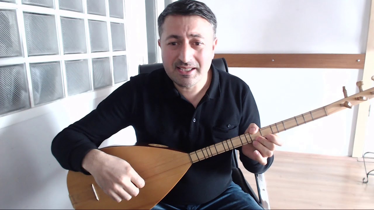 Ezel bahar olmayınca  (deyiş)  bağlama ve nota solfej