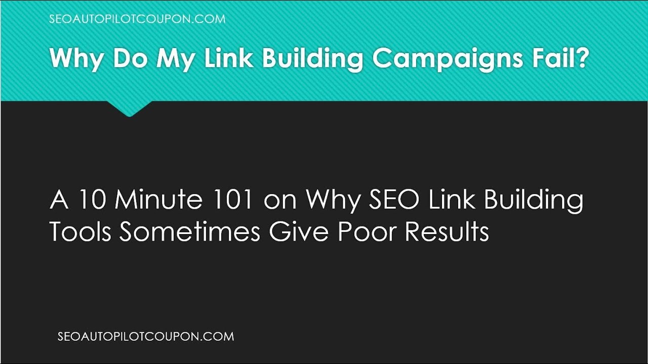 SEO Autopilot Why Do My Campaigns Sometimes Fail