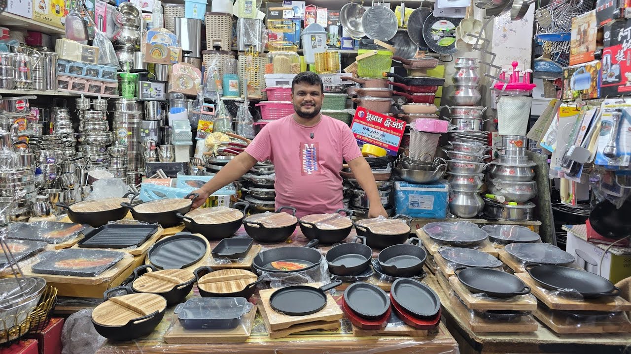 নিউ ডিজাইনের কাস্ট আয়রনের কুকিং প্লাস সারভিং এর কুকওয়্যার আইটেম কিনুন অবিশ্বাস্য দামে।