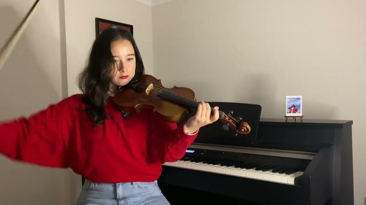 Nazende Sevgilim Violin Piano Cover Yağmur Gökçe