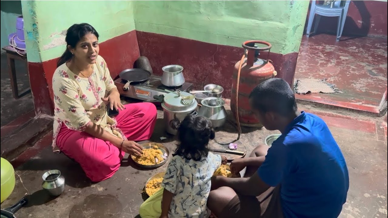 ವಾಪಾಸ್ ಬರನ ಅಂತ ಹೋಗಿ ಅಮ್ಮ ಊರಲ್ಲೇ ಉಳ್ಕೊಳೋ ಹಾಗೆ ಅಯ್ತು❤️#sanjuvillagevlog 