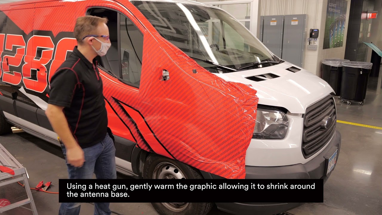 Quarter Panel Application - 3M™ Print Wrap Film Series IJ280 with 3M™ Gloss Wrap Overlaminate 8428G