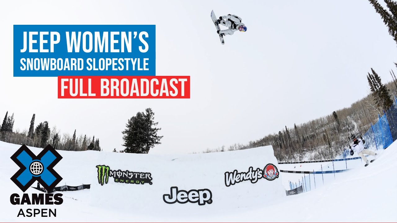 Jeep Women’s Snowboard Slopestyle: FULL COMPETITION | X Games Aspen 2022