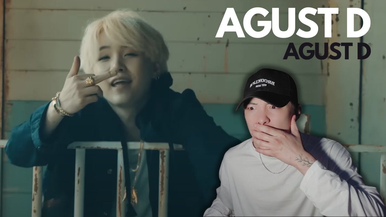 Agust D 'Agust D' MV RETRO REACTION (ENG SUB)