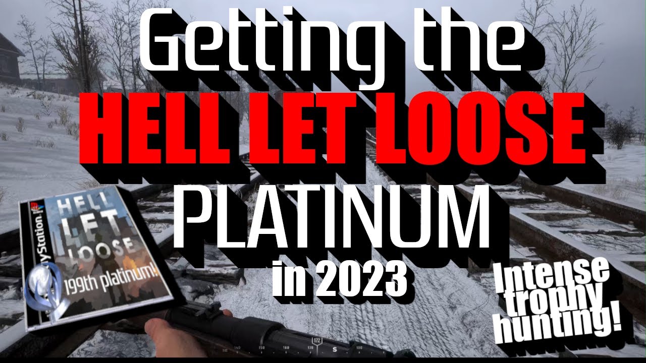 The Hell Let Loose platinum is INTENSE!