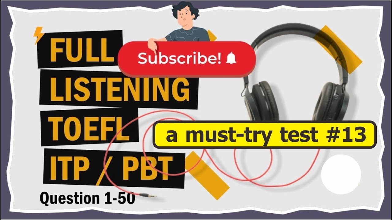 Full TOEFL Listening ITP Practice Test Series question 1 to 50 with answers kaplan