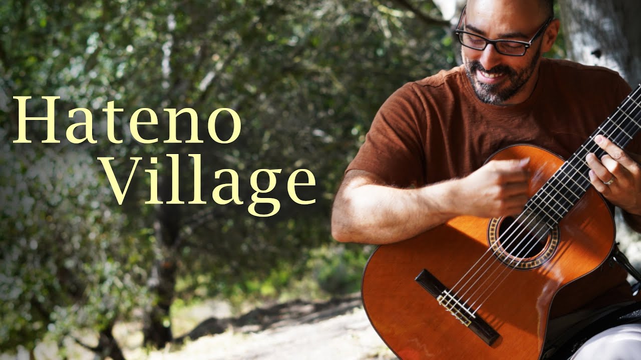 A Peaceful Journey to HATENO VILLAGE on Classical Guitar | Zelda Tears Of The Kingdom