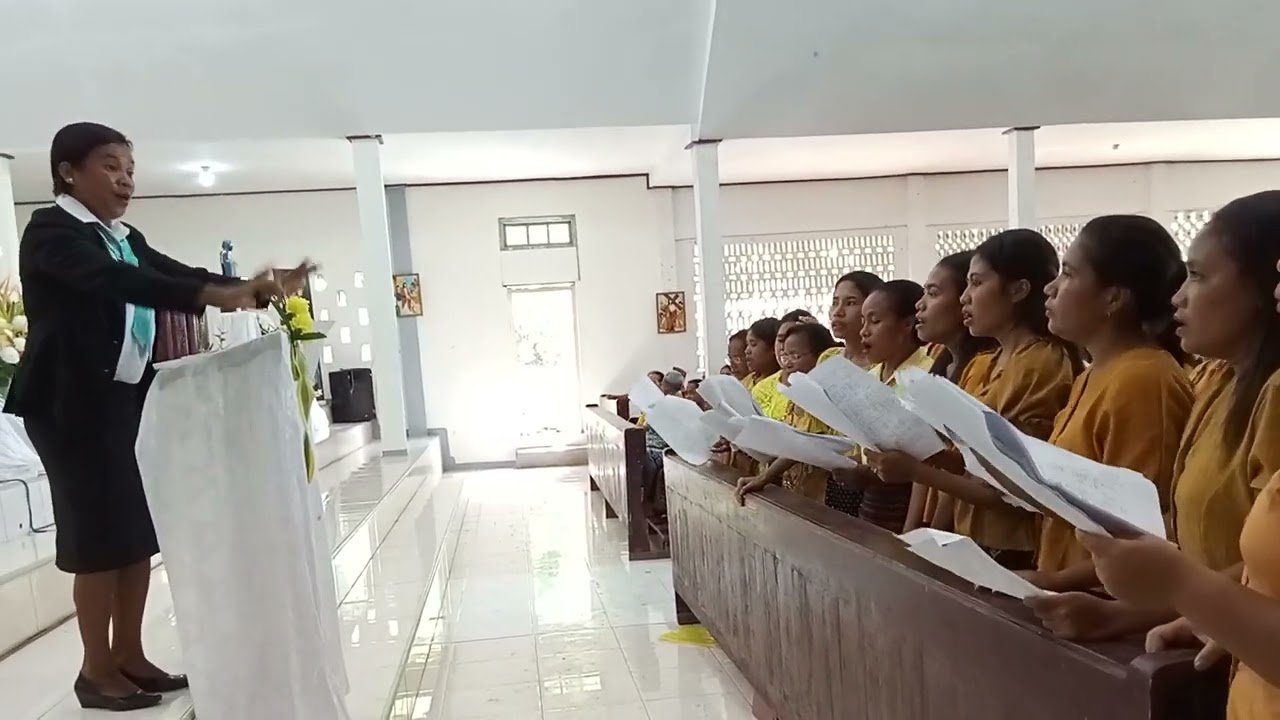 Nipu-Nipu Yesus_Lagu Manggarai_Oleh Koor Lingkungan Waewole_Paroki Waelengga.