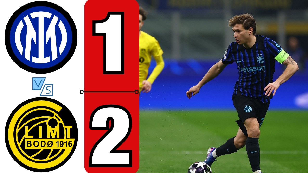 Inter Milan partita completa vs Bod&oslash;/Glimt | Full Match Highlights & All Goals | Champions League