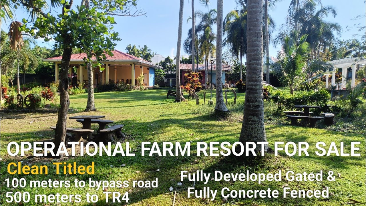 #Vlog317 CLEAN TITLED OPERATIONAL FARM RESORT FOR SALE, NEAR BYPASS ROAD & TR4  EXPRESSWAY EXIT.