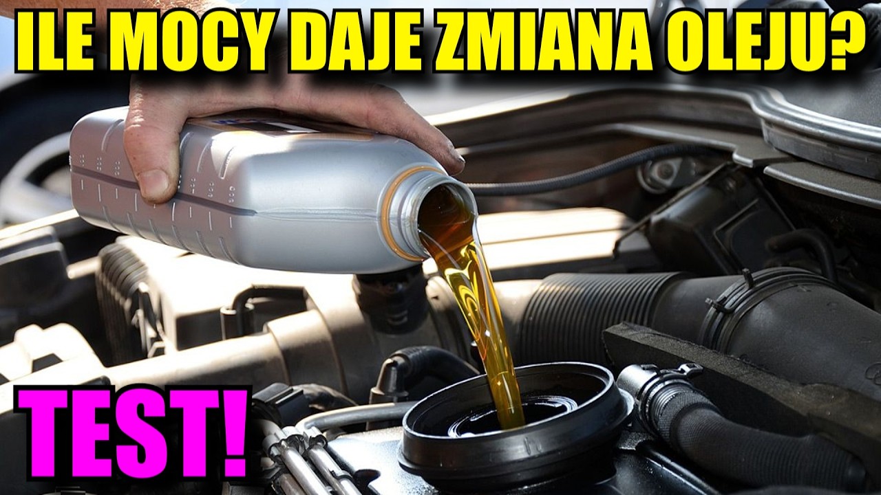 ILE MOCY daje Zmiana OLEJU? Test!