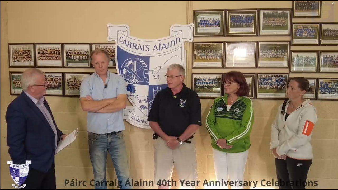 Páirc Carraig Álainn 40th Year Anniversary Celebrations