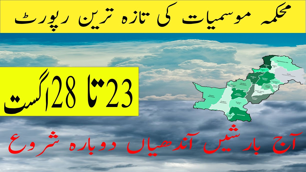 Tomorrow weather Pakistan, Weather Forecast for Next 7 days in Pakistan