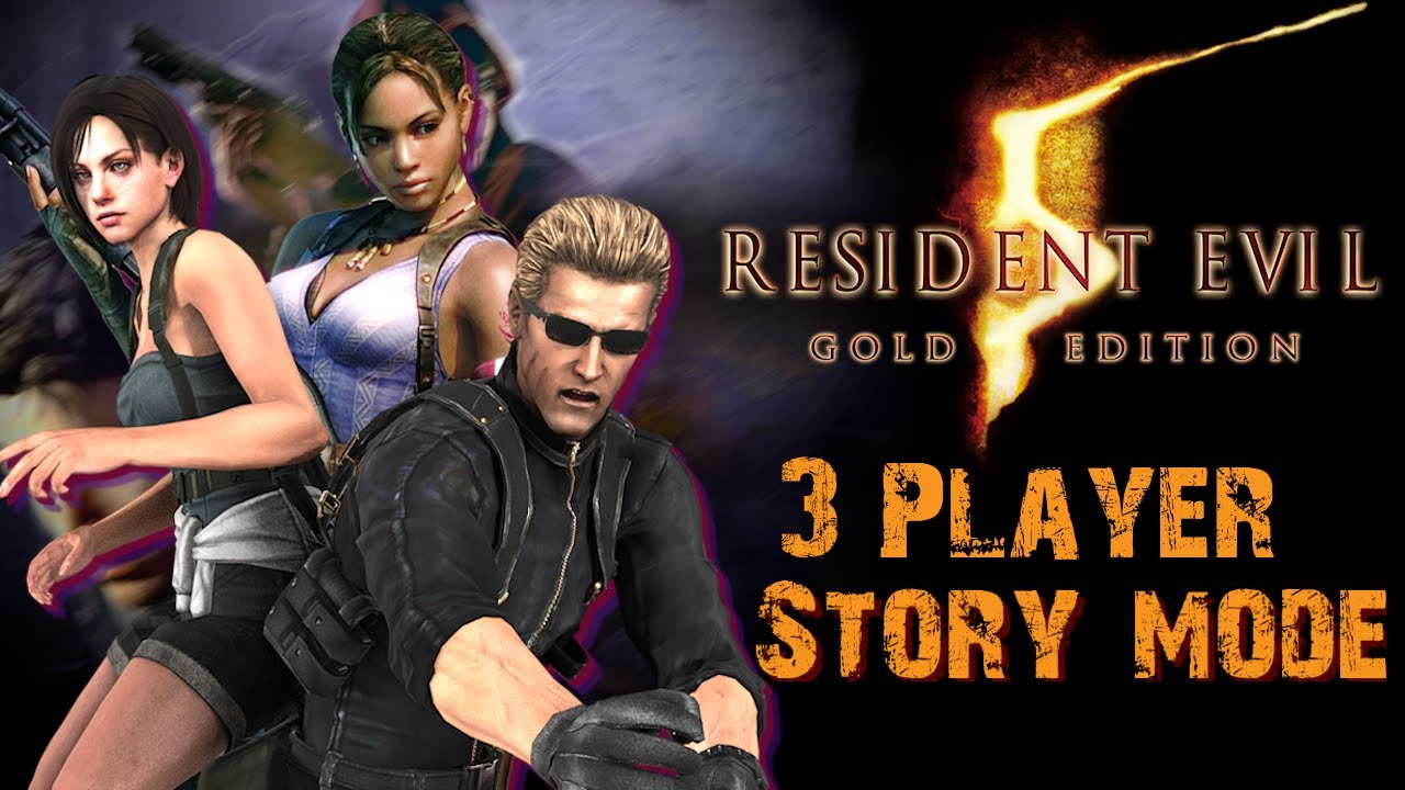 Resident Evil 5: 3 Player Online Story Mode