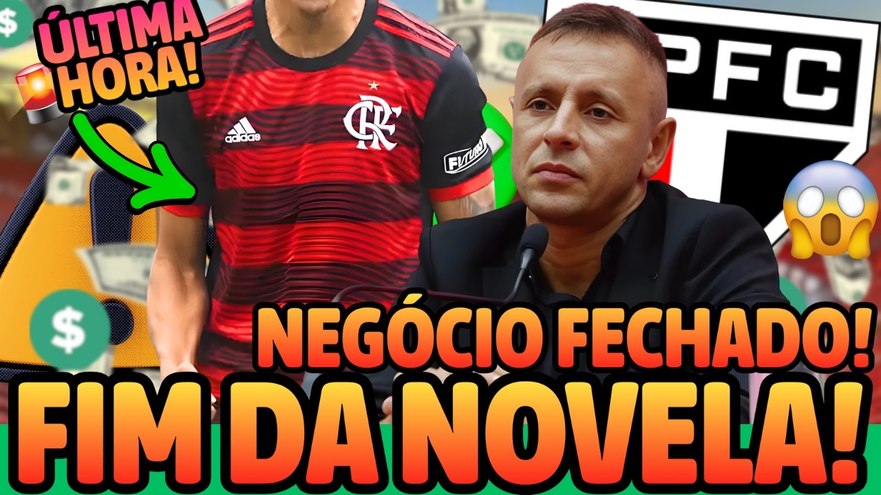 RAFINHA AJUDA E SÃO PAULO ASSINA COM MEIO-CAMPISTA DE MAIS DE R$350 MILHÕES ATÉ 2029!