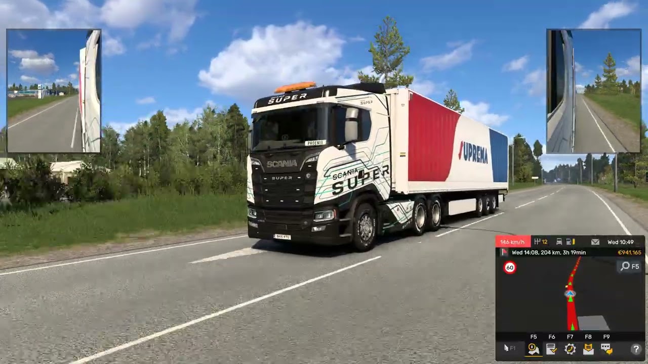 Rovaniemi - Kokkola | Used Plastics 9t | Scania | Euro Truck Simulator 2 Gameplay | #853