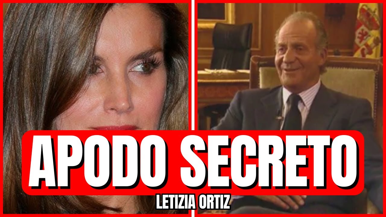 Se DESVELA el APODO SECRETO de Juan Carlos a Letizia Ortiz