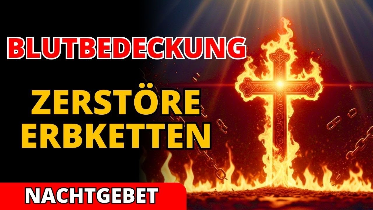 🩸 Während du schläfst, BRICHT das Blut Jesu die Ketten der generationellen Hexerei