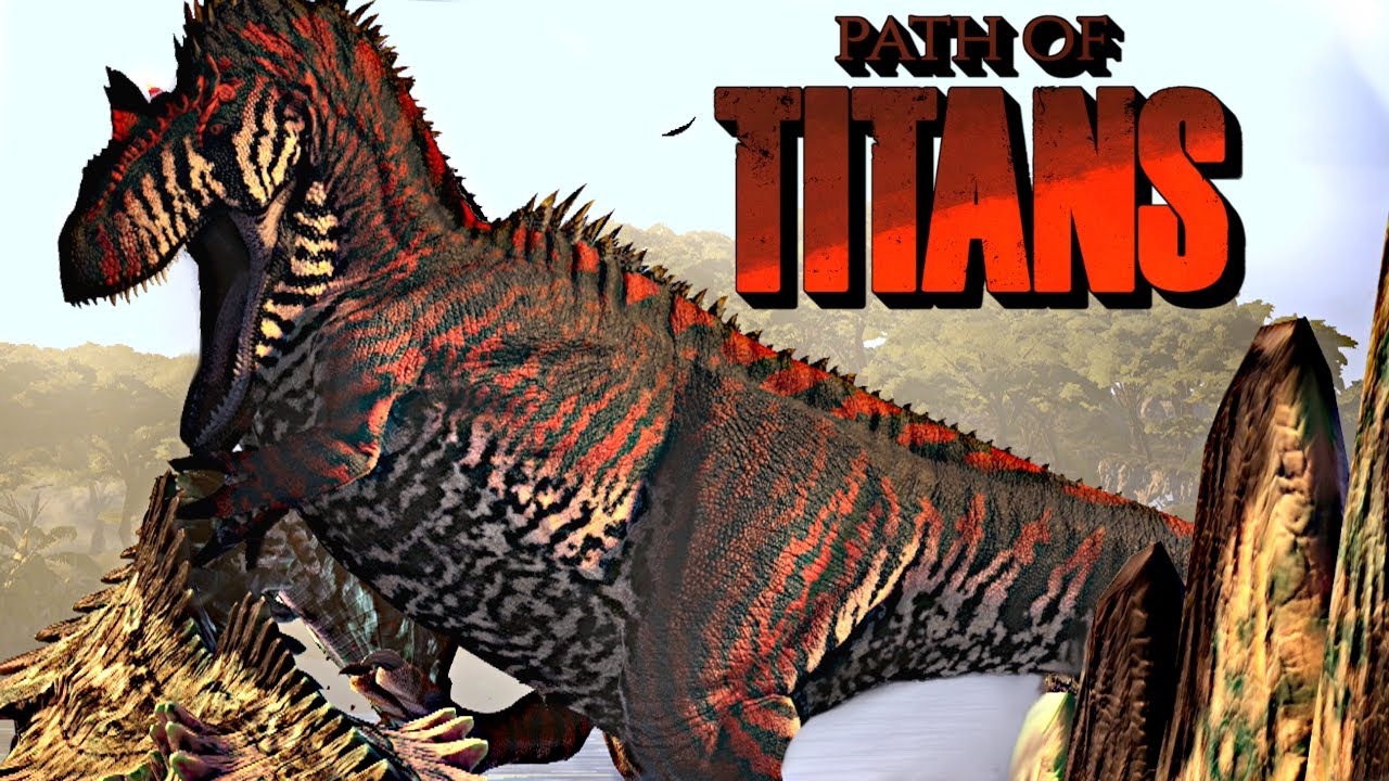 PATH OF TITANS - Das LEBEN als ACROCANTHOSAURUS ist einfach SCHWER, um zu ÜBERLEBEN 😩